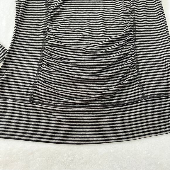 CAbi Crewneck Stripe Top Size Med Style # 795 Stretch Pullover Casual Multicolor - Picture 5 of 8